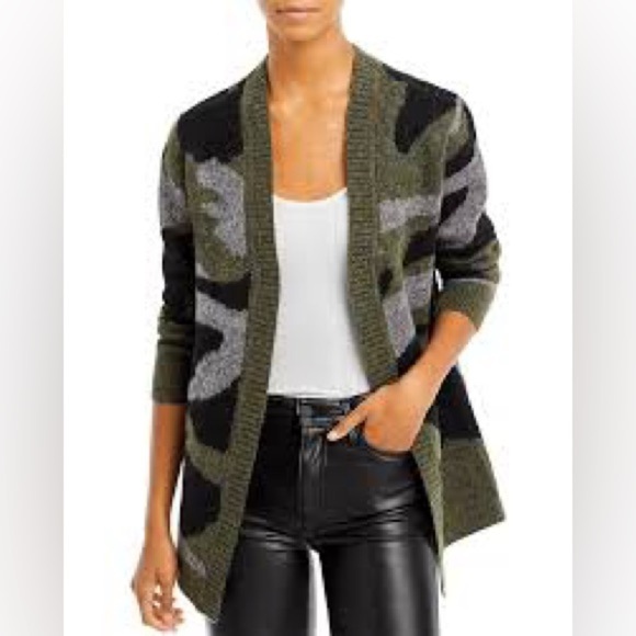 RD Style Sweaters - Long camo cardigan sz S RD style